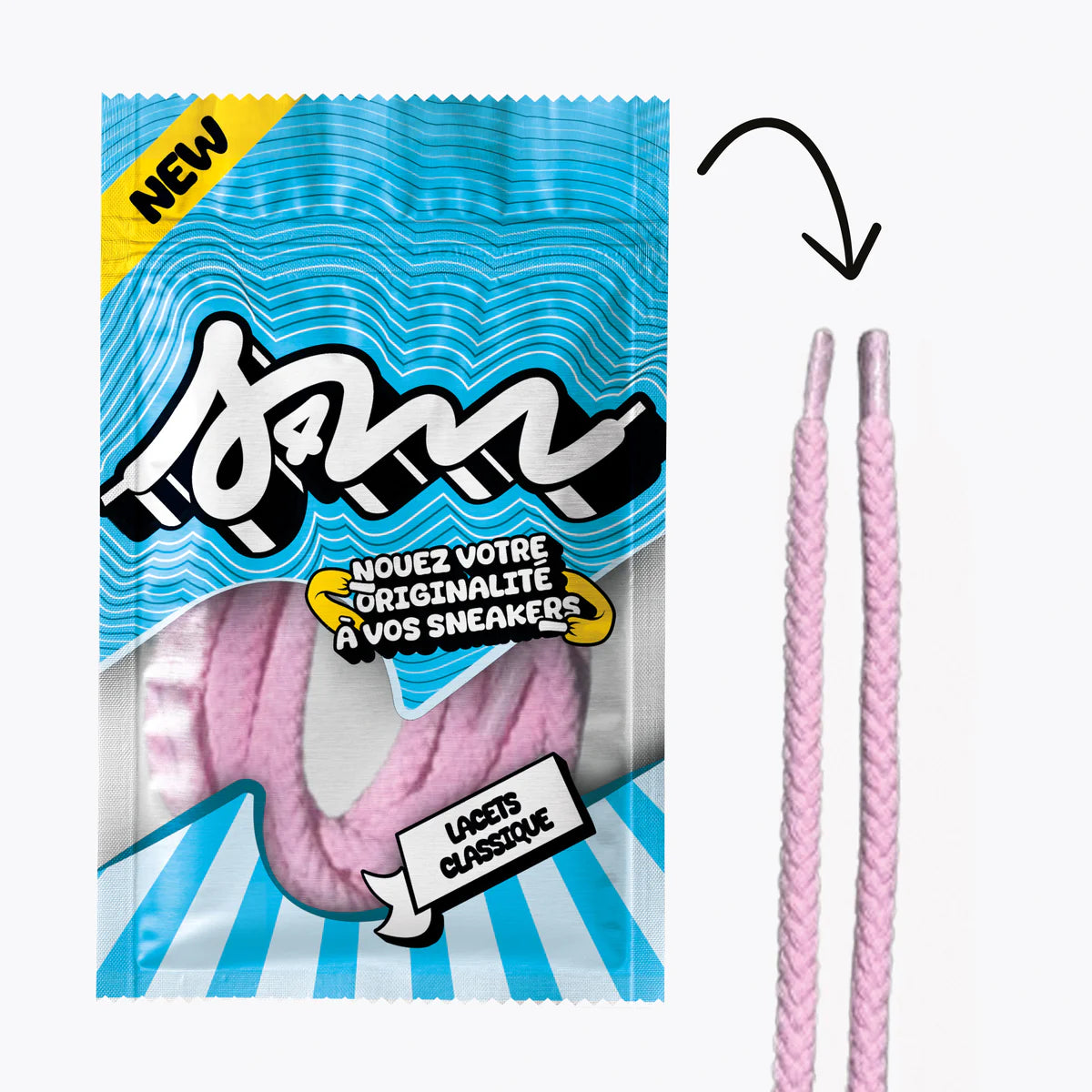 Laces - Sell 4 Me - Lace Rope (Pink)