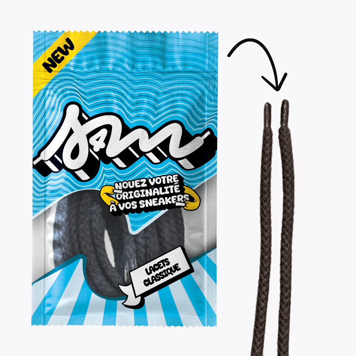 Laces - Sell 4 Me - Rope Lace (Black)