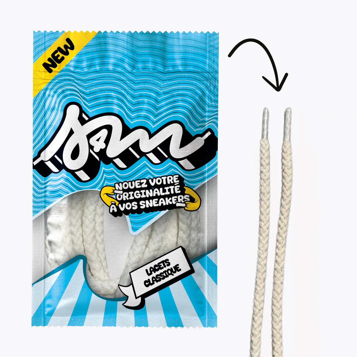 Laces - Sell 4 Me - Lace Rope (White)