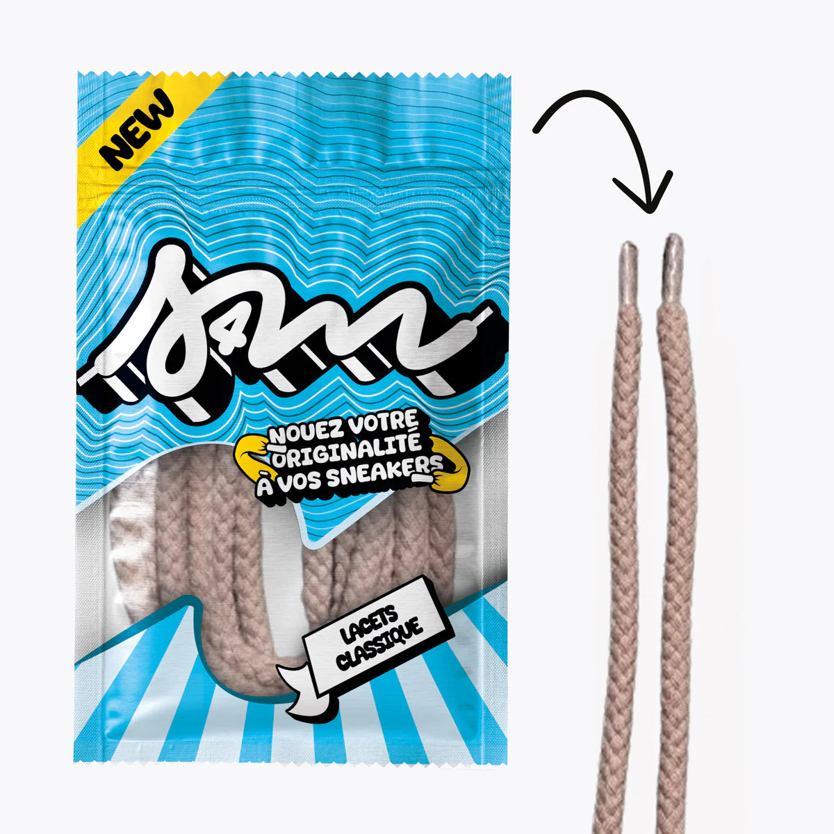 Laces - Sell 4 Me - Rope Lace (Brown)