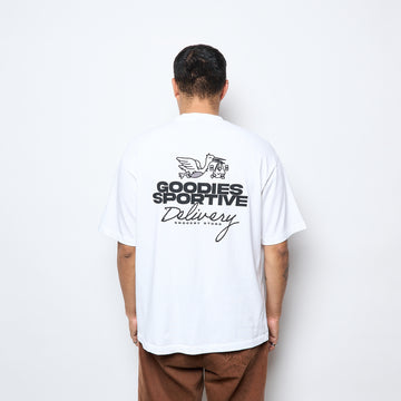 Goodies Sportive - Delivery T-shirt (White)