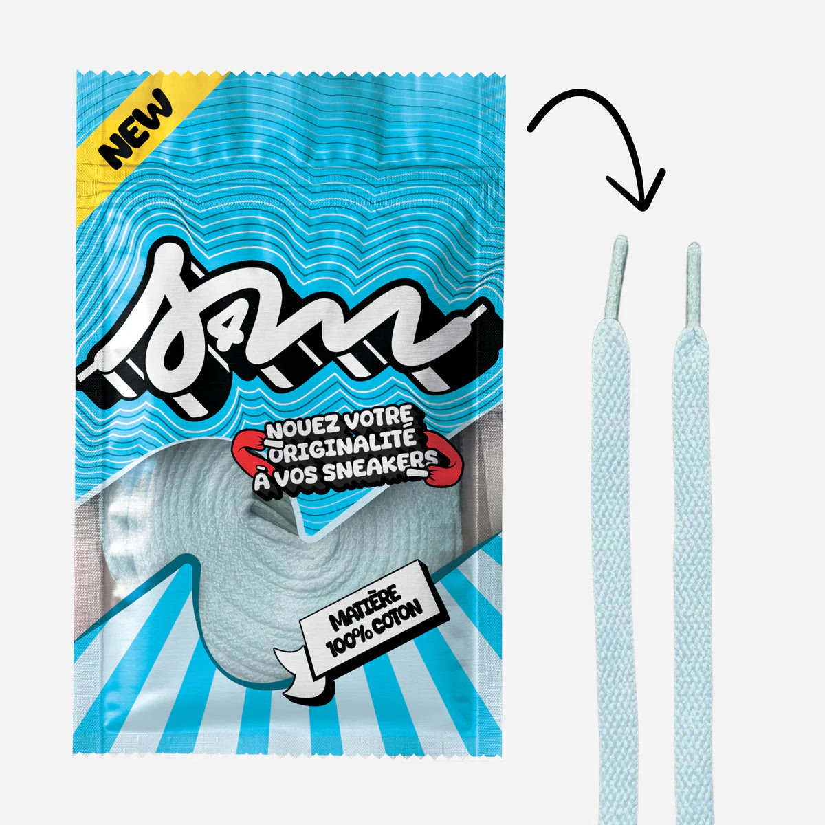 Laces - Sell 4 Me - Classic Uni Lace (White)