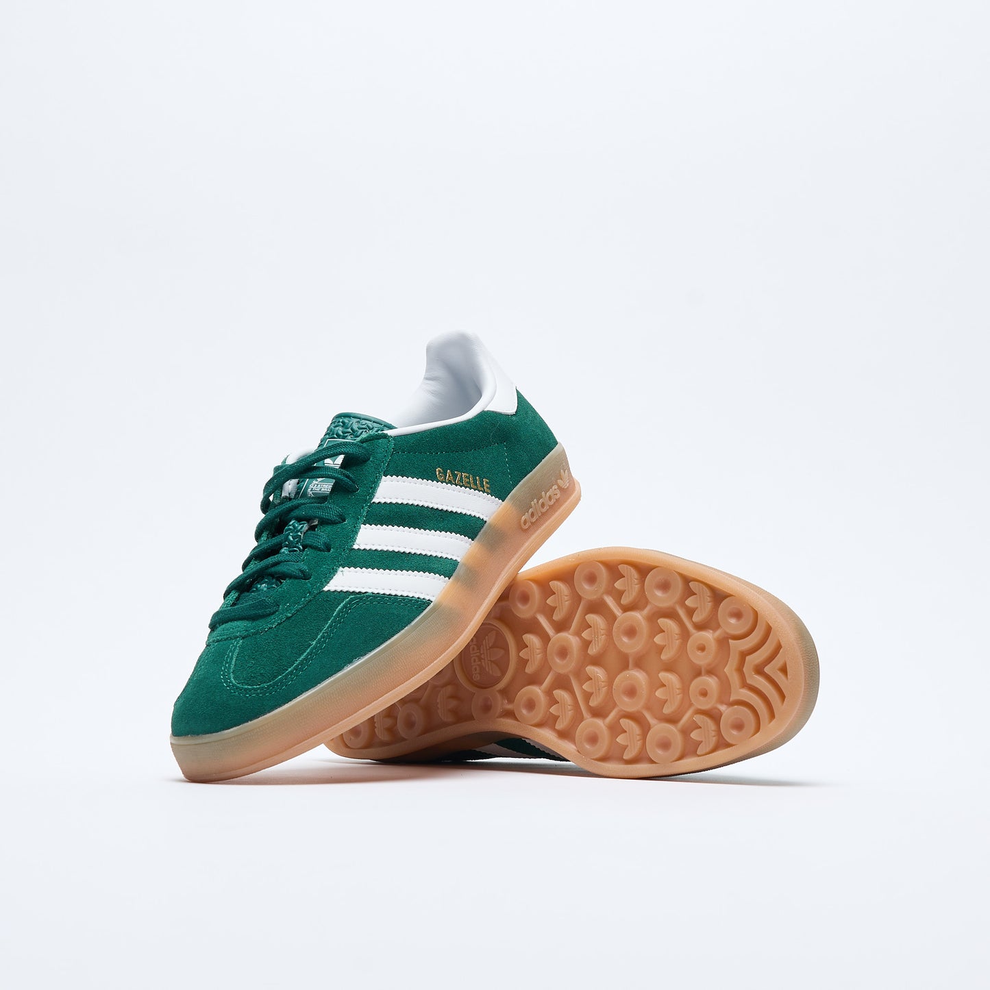 ADIDAS Originals - Gazelle Indoor (Collegiate Green/Cloud White/Gum)