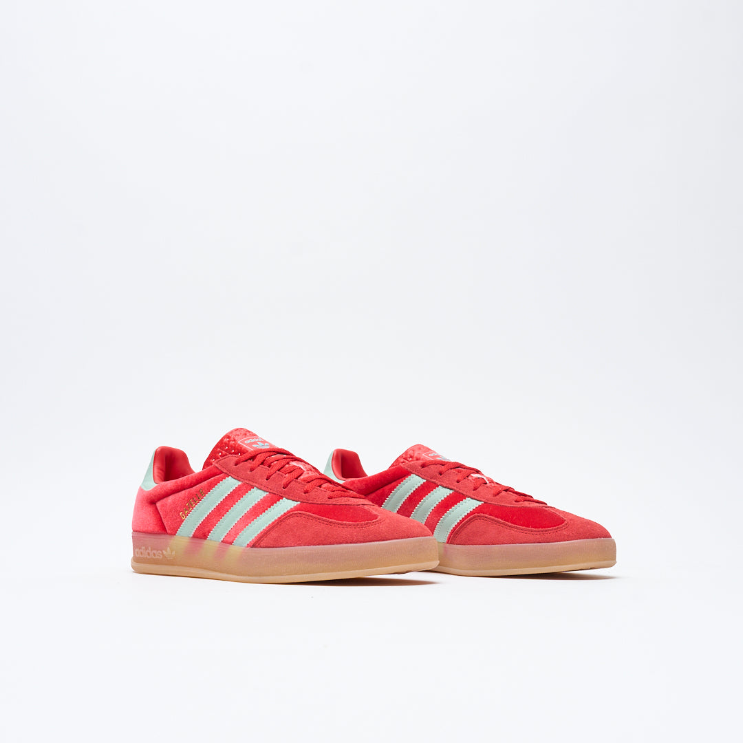 ADIDAS Originals - Gazelle Indoor W (Better Scarlet/Hazy Green/Gum)