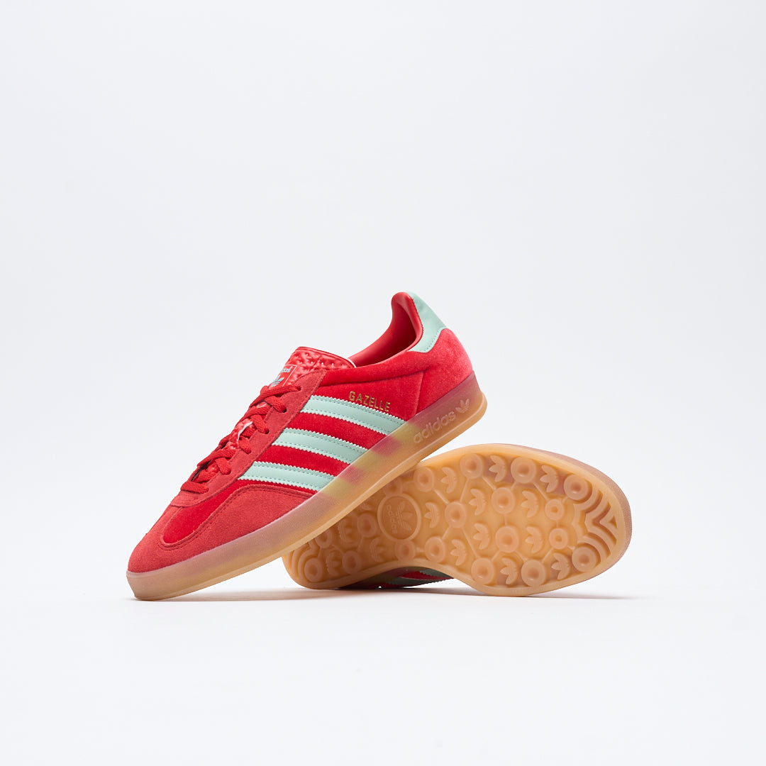 ADIDAS Originals - Gazelle Indoor W (Better Scarlet/Hazy Green/Gum)