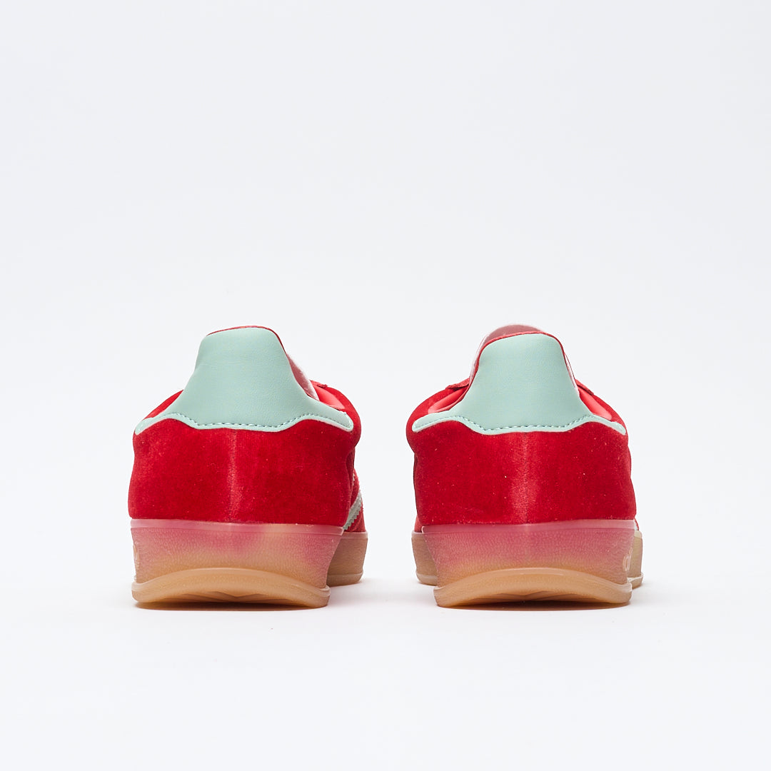 ADIDAS Originals - Gazelle Indoor W (Better Scarlet/Hazy Green/Gum)