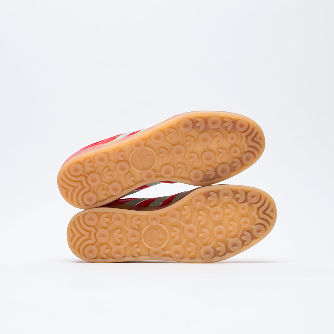 ADIDAS Originals - Gazelle Indoor W (Better Scarlet/Hazy Green/Gum)