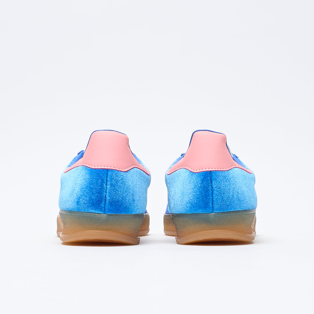 ADIDAS Originals - Gazelle Indoor W (Blue/Semi Pink Spark/Gum)