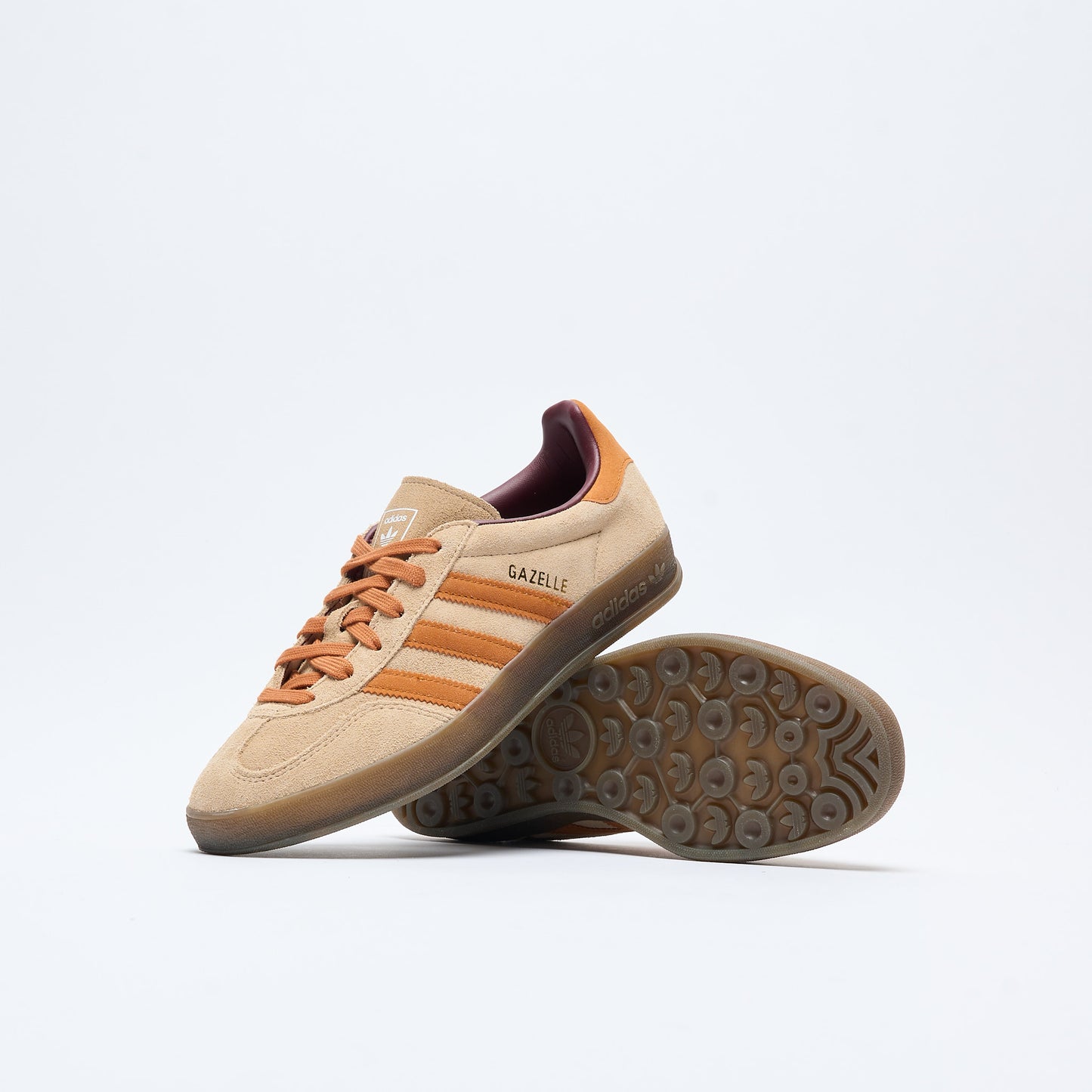 ADIDAS Originals - Gazelle Indoor (Warm Sandstone/Craft Ochre/Shadow Red)