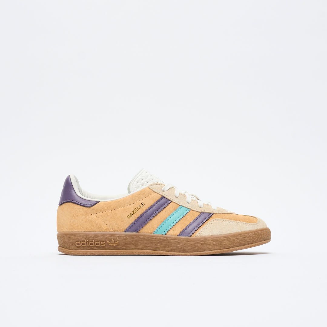 ADIDAS Originals - W Gazelle Indoor (Glow Orange/Shadow Violet)