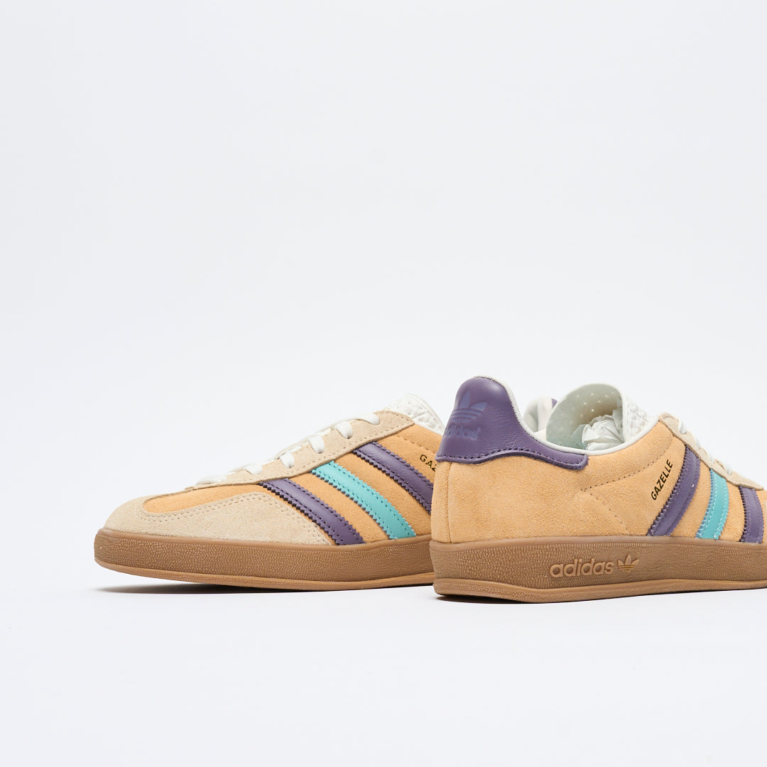 ADIDAS Originals - W Gazelle Indoor (Glow Orange/Shadow Violet)