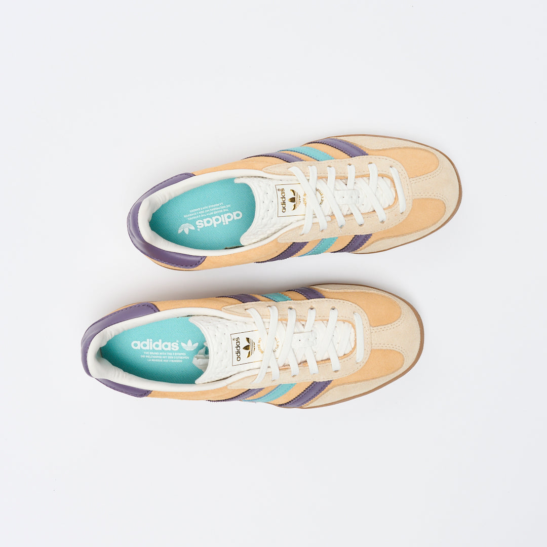 ADIDAS Originals - W Gazelle Indoor (Glow Orange/Shadow Violet)