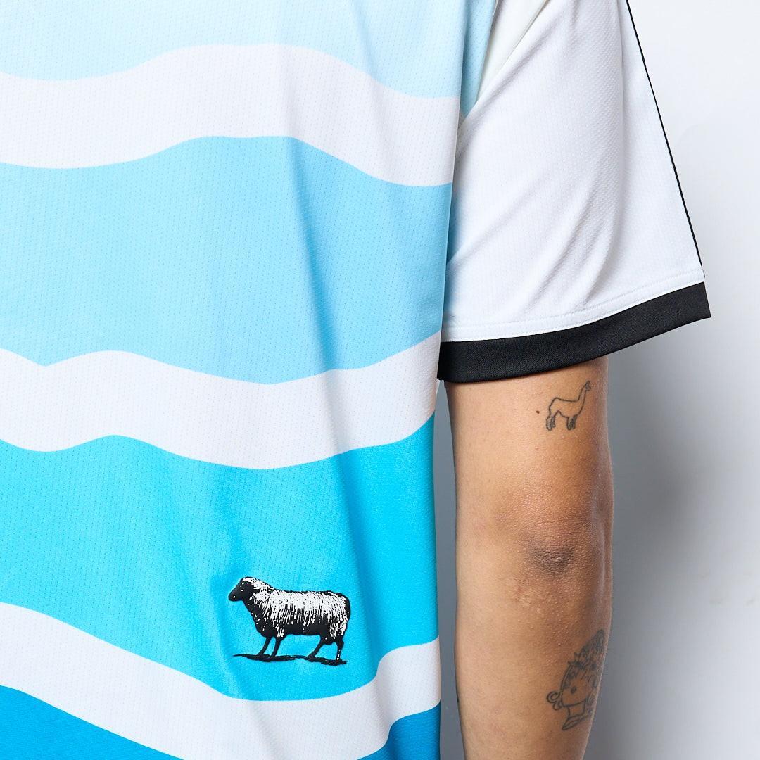 ADIDAS SKATE x Black Sheep - Football Jersey SS "Charlotte FC" (White)