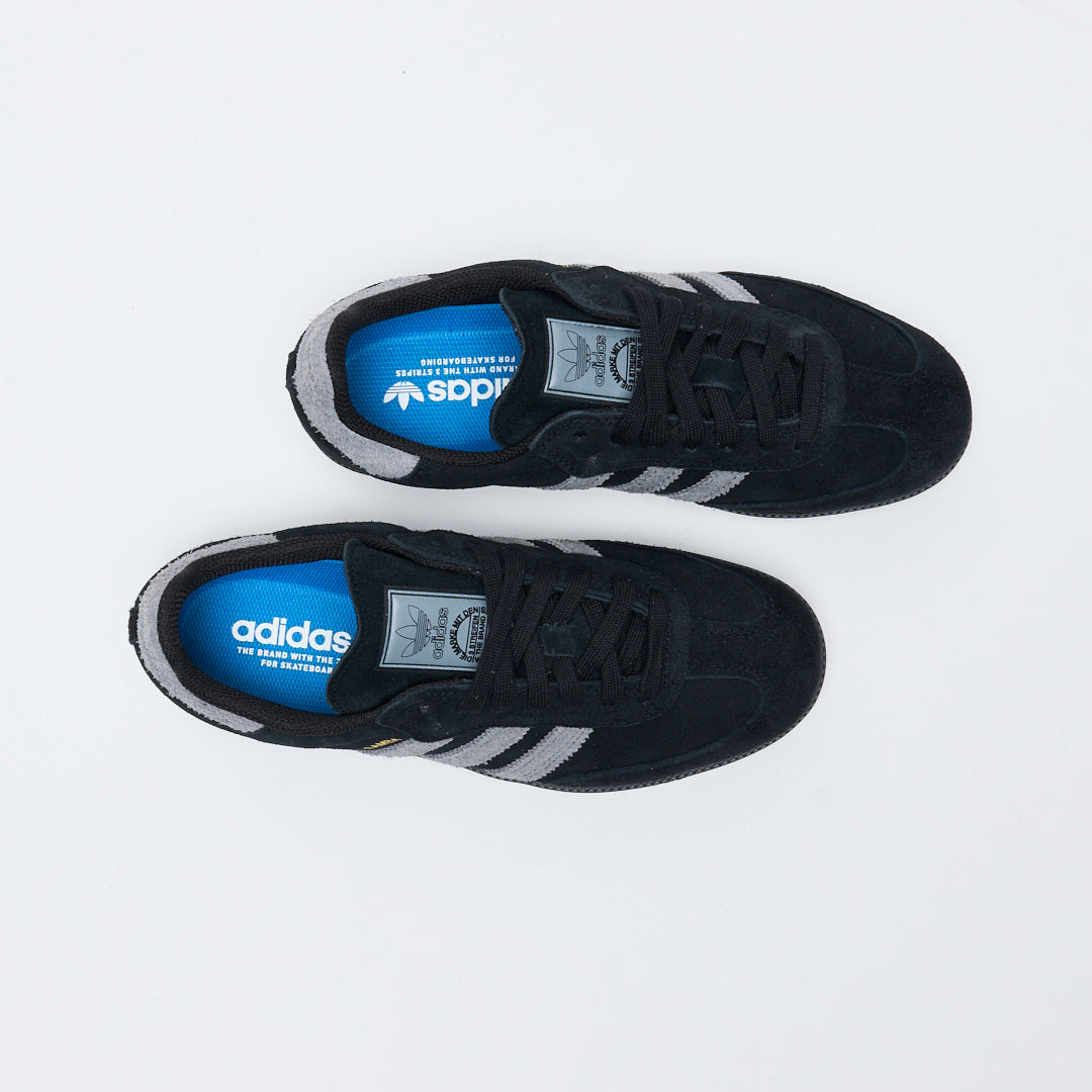 ADIDAS Skate - Samba ADV (Core Black Grey Four/Gold Metallic)