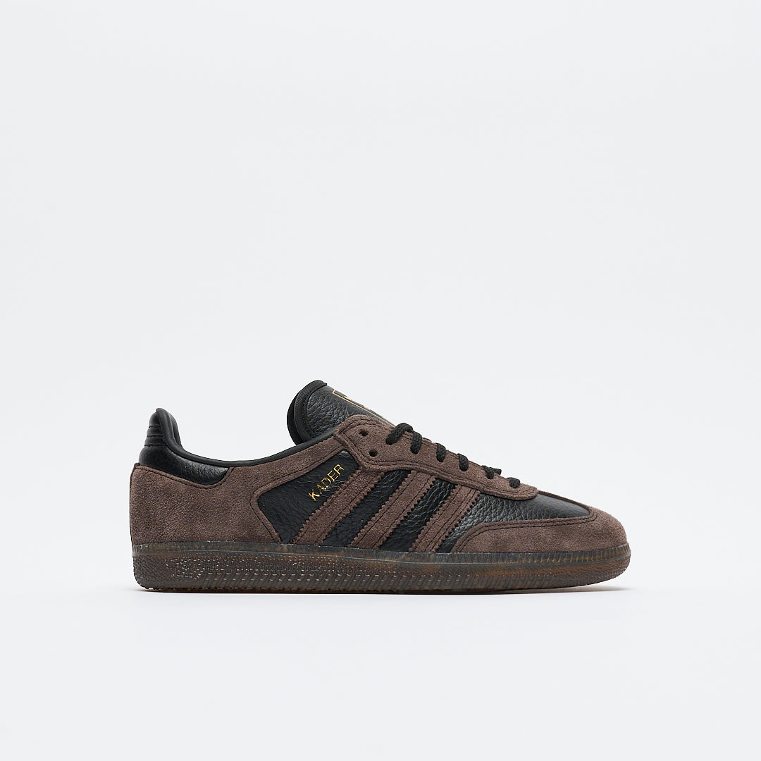 ADIDAS Skate - Samba ADV x Kader (Core Black/Brown/Gum 5)