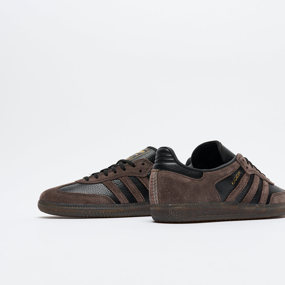 ADIDAS Skate - Samba ADV x Kader (Core Black/Brown/Gum 5)