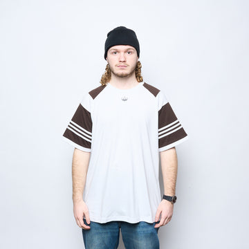 ADIDAS Skateboarding - Tyshawn Tee (White/Brown)
