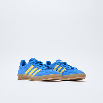 ADIDAS Originals - Gazelle Indoor (Blue/Pure Sulfur/Gum)
