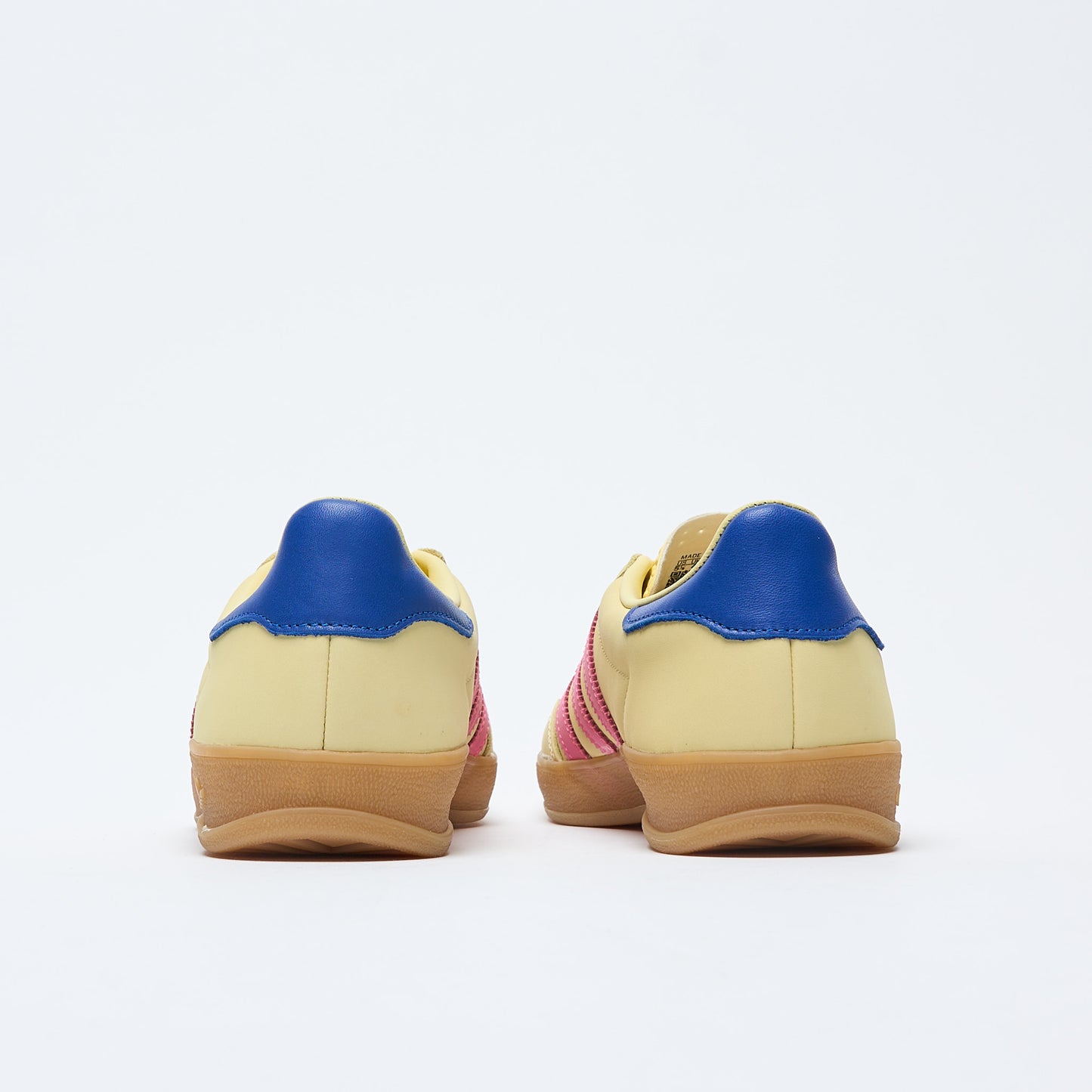 ADIDAS Originals - Gazelle Indoor W (Powder Yellow/Lucid Pink/Royal Blue)