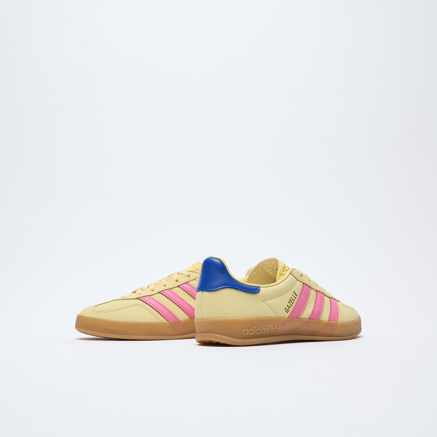 ADIDAS Originals - Gazelle Indoor W (Powder Yellow/Lucid Pink/Royal Blue)