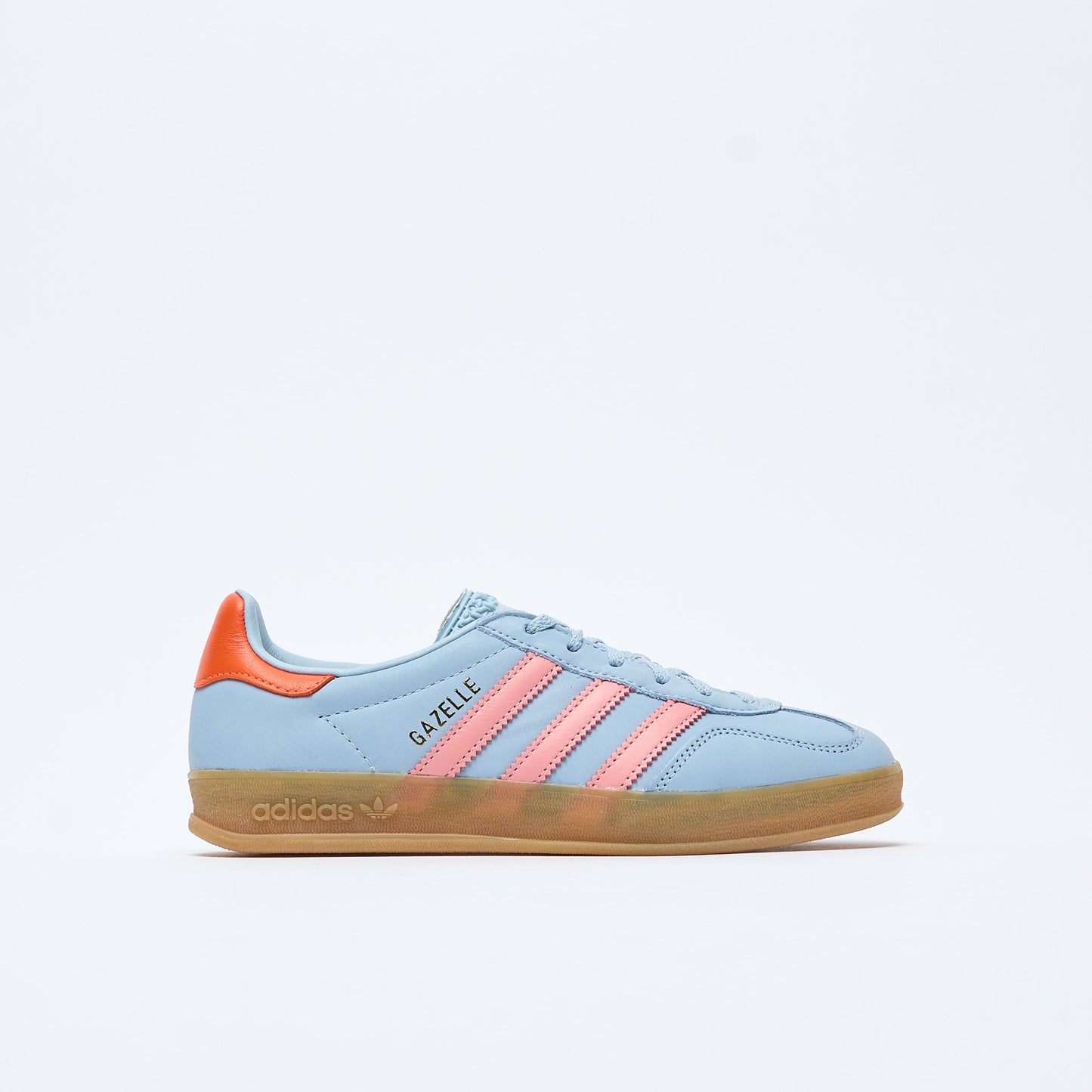 ADIDAS Originals - Gazelle Indoor W (Wonder Blue/Solar Orange/Gum 3)