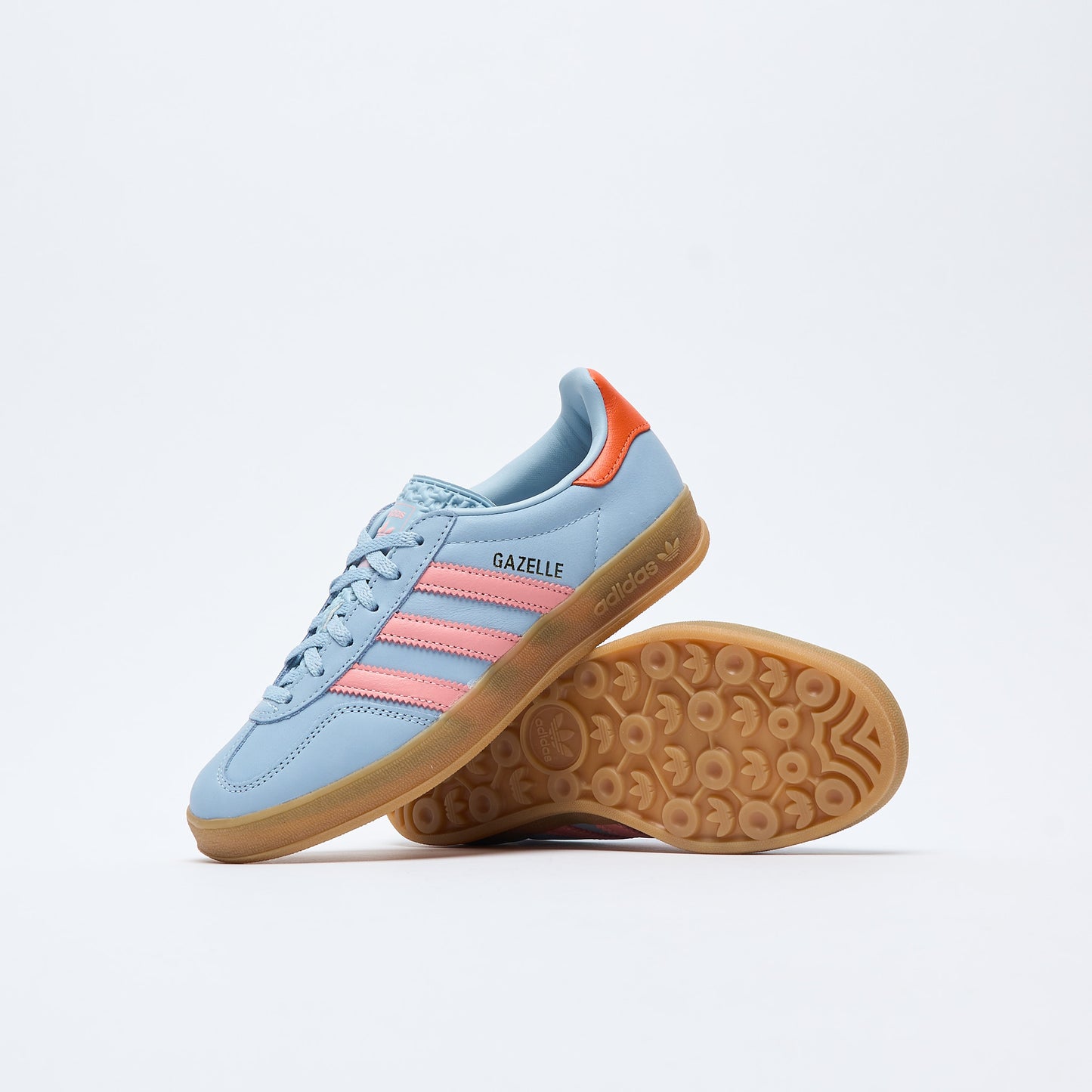 ADIDAS Originals - Gazelle Indoor W (Wonder Blue/Solar Orange/Gum 3)
