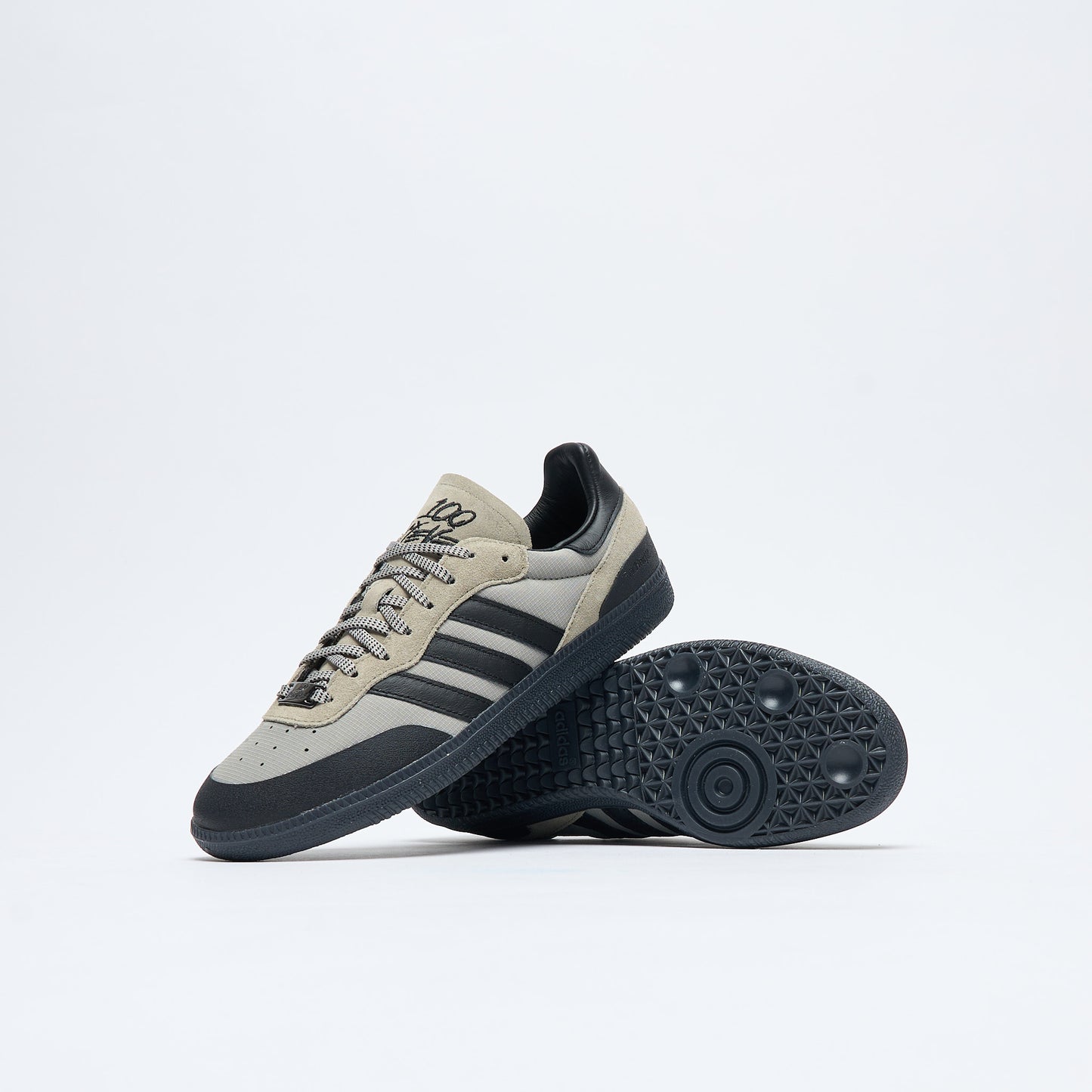 100 Thieves x Adidas - Palos Hills (Silver Pebble/Core Black)