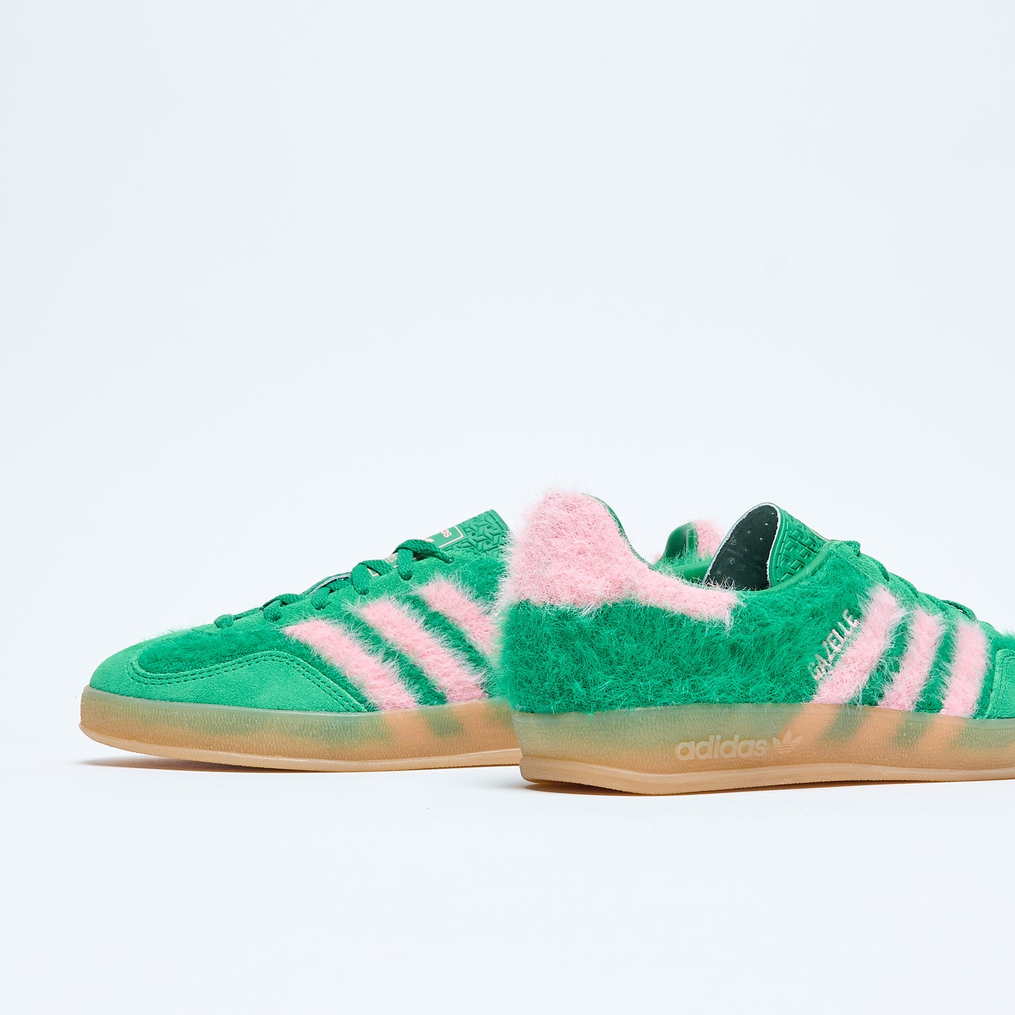 Adidas Originals - Gazelle Indoor (Court Green/Glow Pink/Gum)