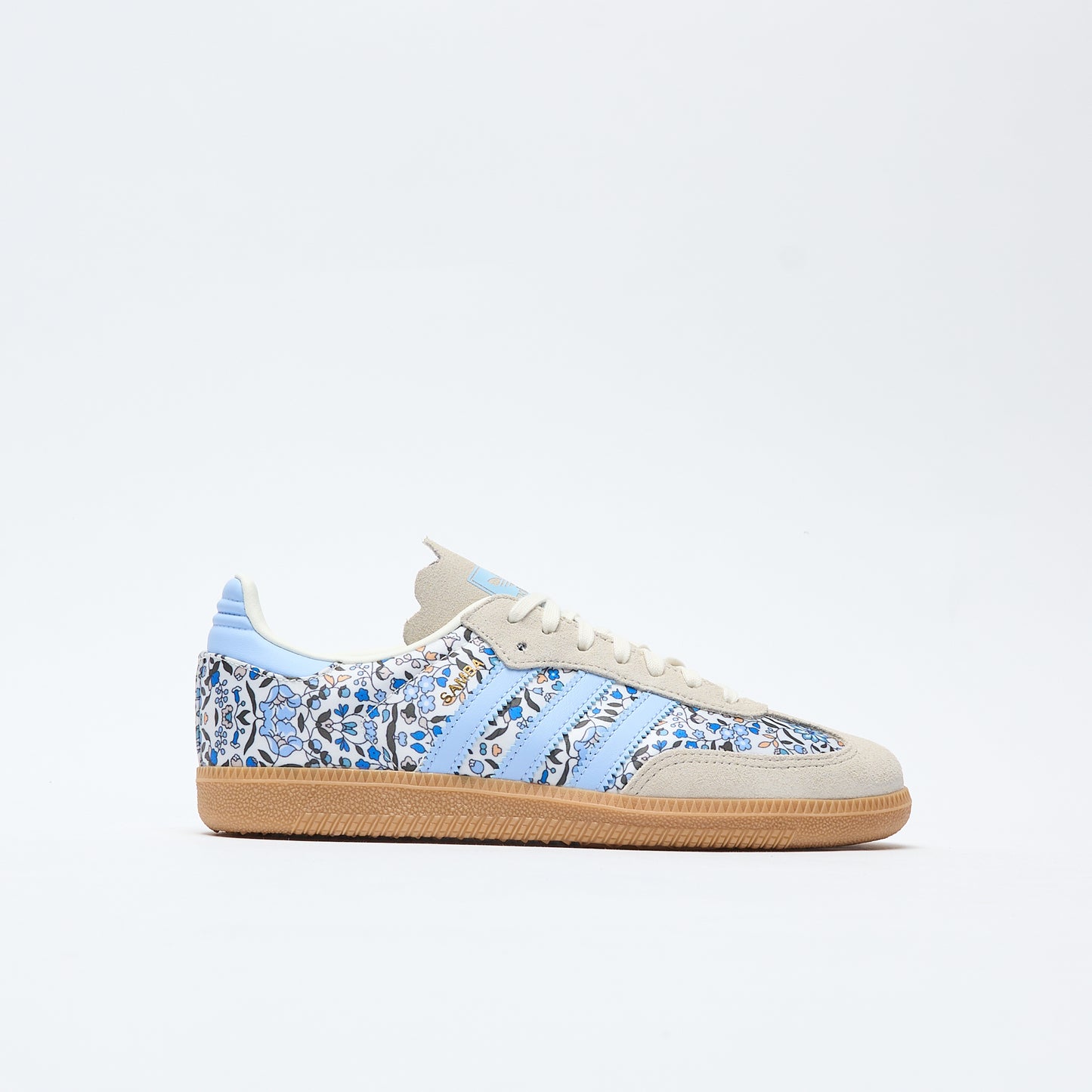 Liberty London x ADIDAS Originals - Samba OG J (Blue/Off White/Gum)
