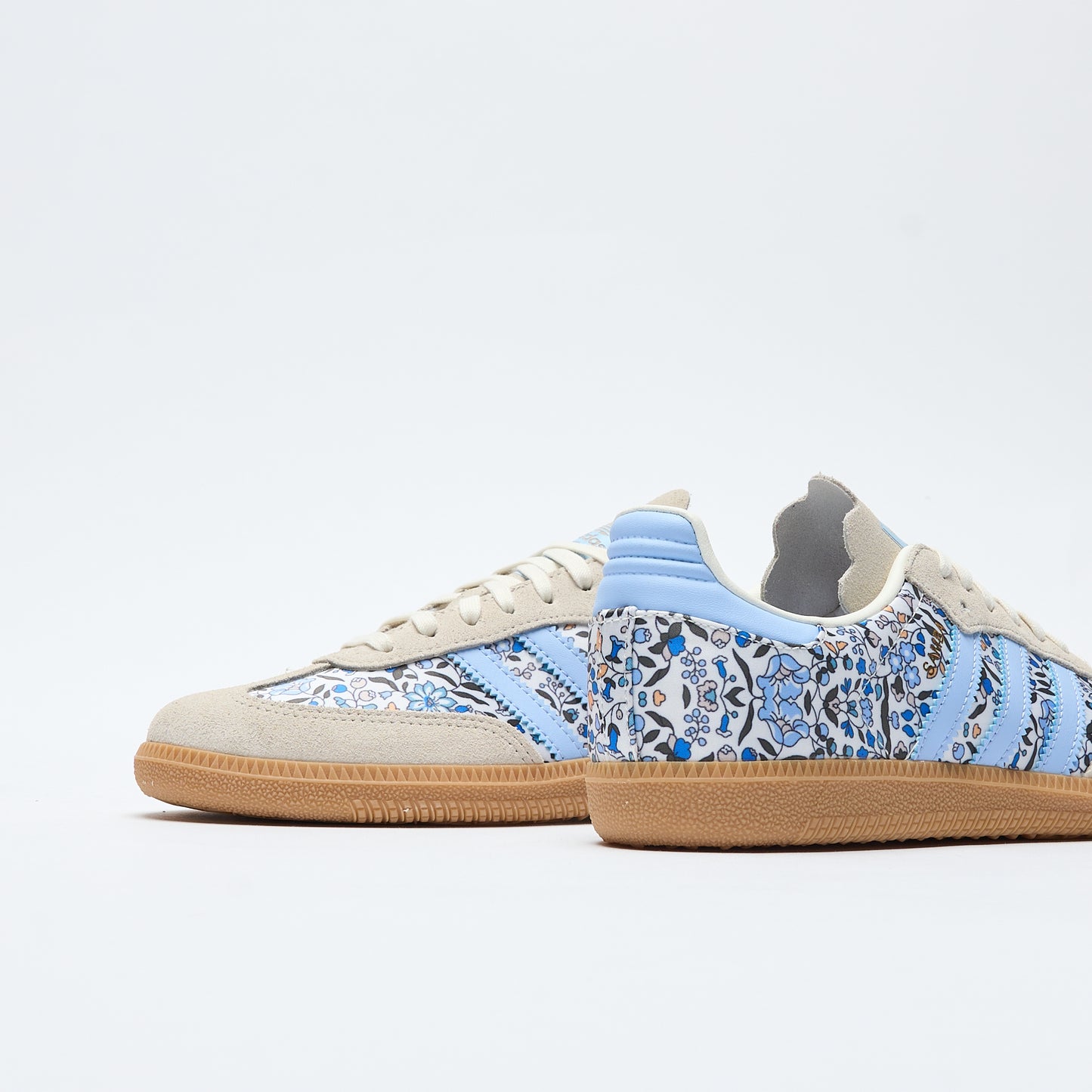 Liberty London x ADIDAS Originals - Samba OG J (Blue/Off White/Gum)