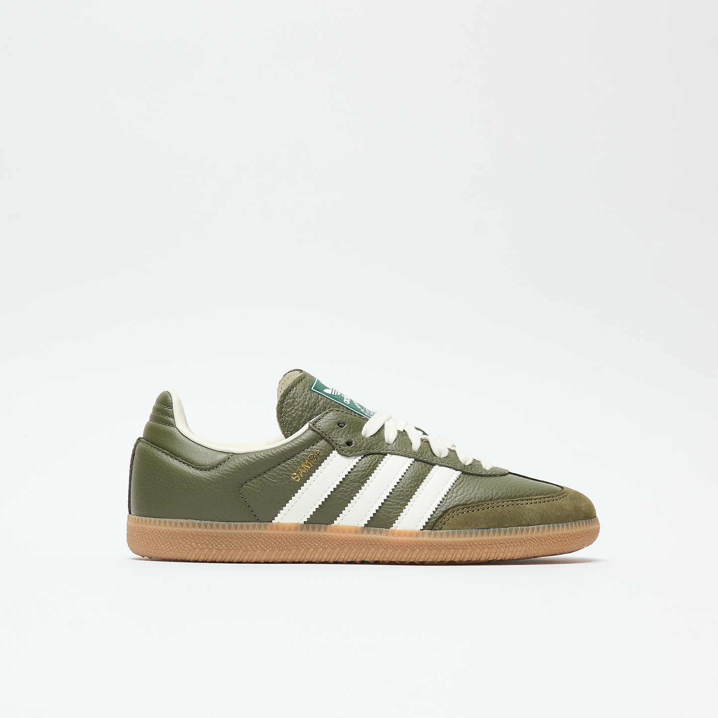 Adidas Originals - Samba OG (Medium Raw Khaki/Off White/Gum)