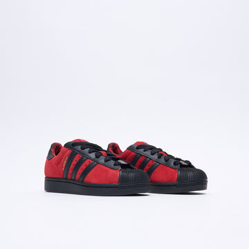 ADIDAS Originals - Superstar II "London" (Better Scarlet/Core Black/Matte Gold)