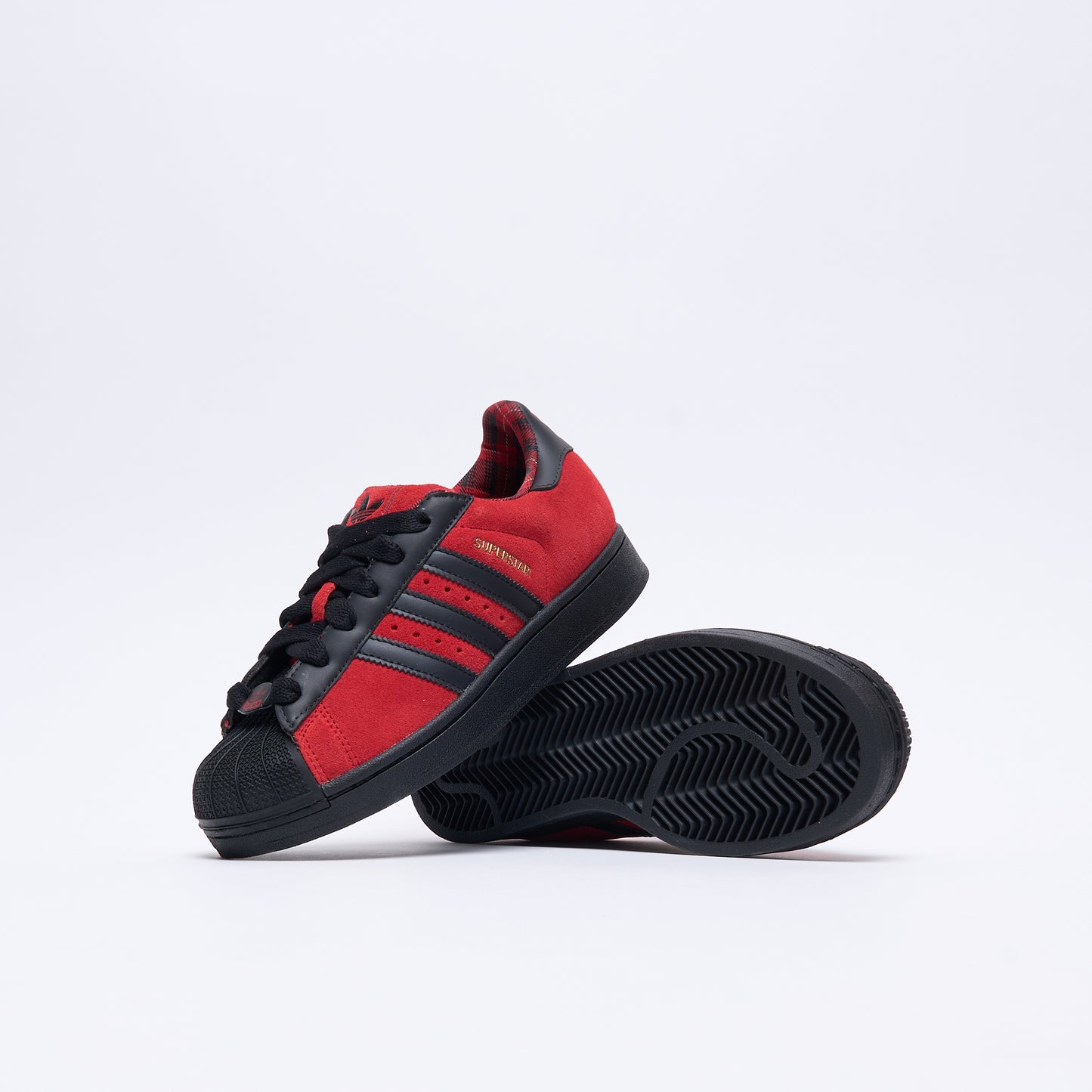 ADIDAS Originals - Superstar II "London" (Better Scarlet/Core Black/Matte Gold)