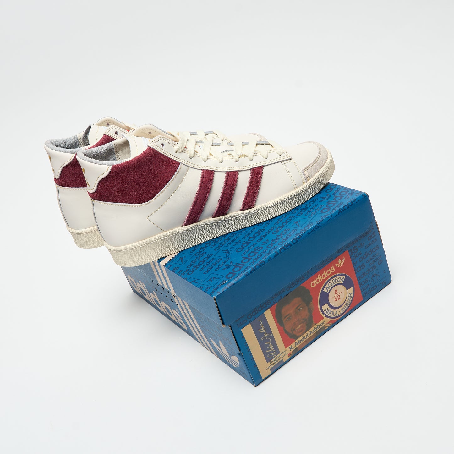 ADIDAS Skateboarding - Gonz x Jabbar Hi (Chalk White/Shadow Red/Alumina)