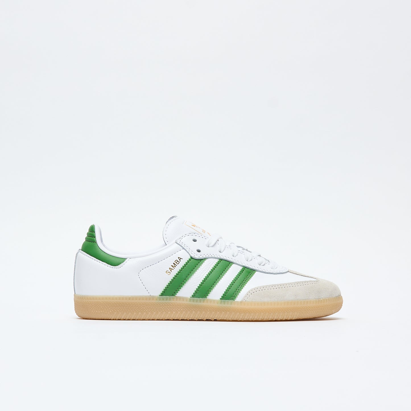 ADIDAS Skateboarding - Samba ADV (Cloud White/Crew Green/Gum)