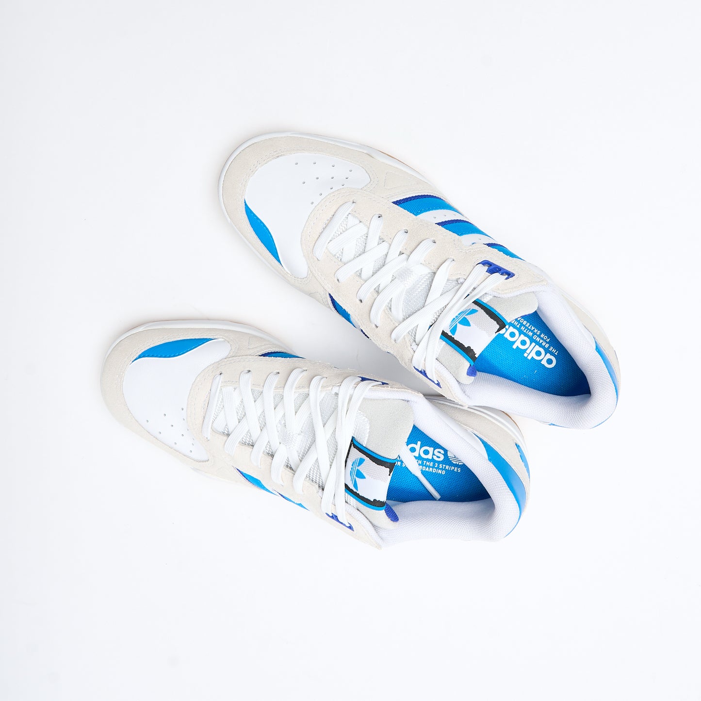 ADIDAS Skateboarding - Tekkari Cup (Cloud White/Bright Blue/Lucid Blue)