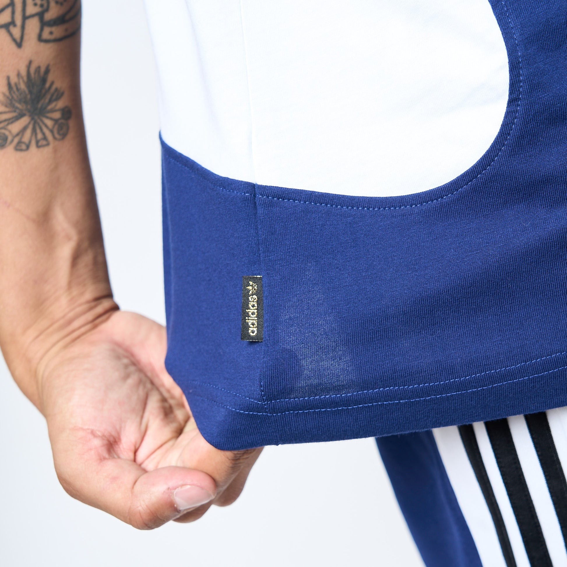 ADIDAS Skate - Tyshawn Tee (Dark Blue/White)