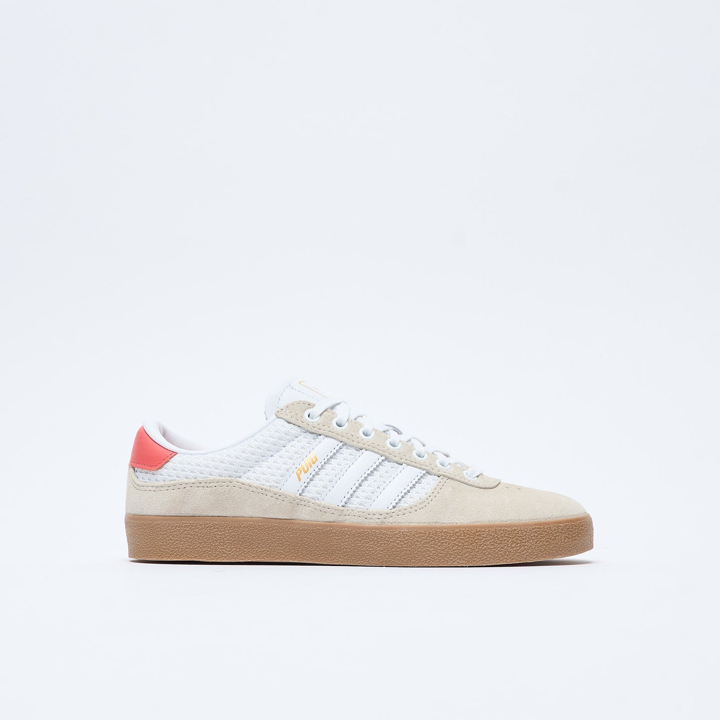 ADIDAS Skateboarding - Puig Indoor (Wonder White/Cloud White/Gum)