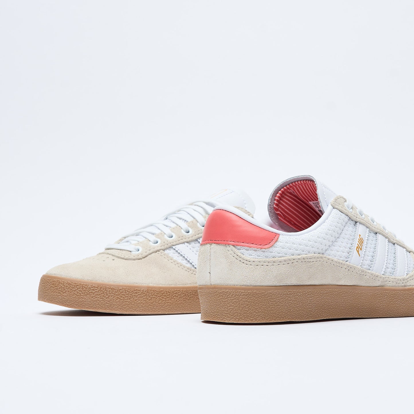 ADIDAS Skateboarding - Puig Indoor (Wonder White/Cloud White/Gum)