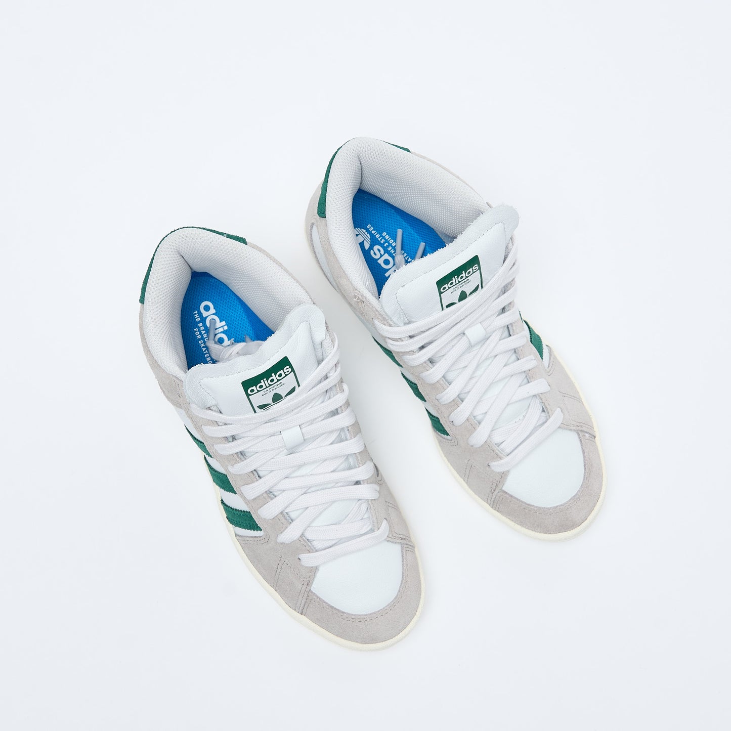 ADIDAS Skateboarding - Superskate (Clear Granite/Collegiate Green/Crystal White)