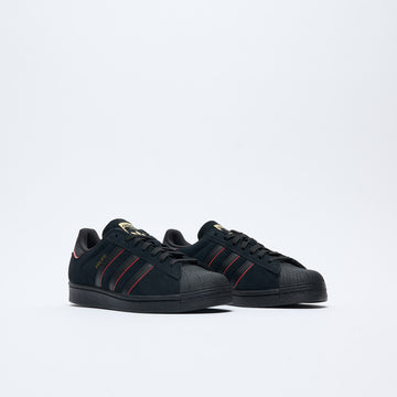 ADIDAS Skate - Superstar ADV "Felipe" (Core Black/Better Scarlet/Gold Metallic)