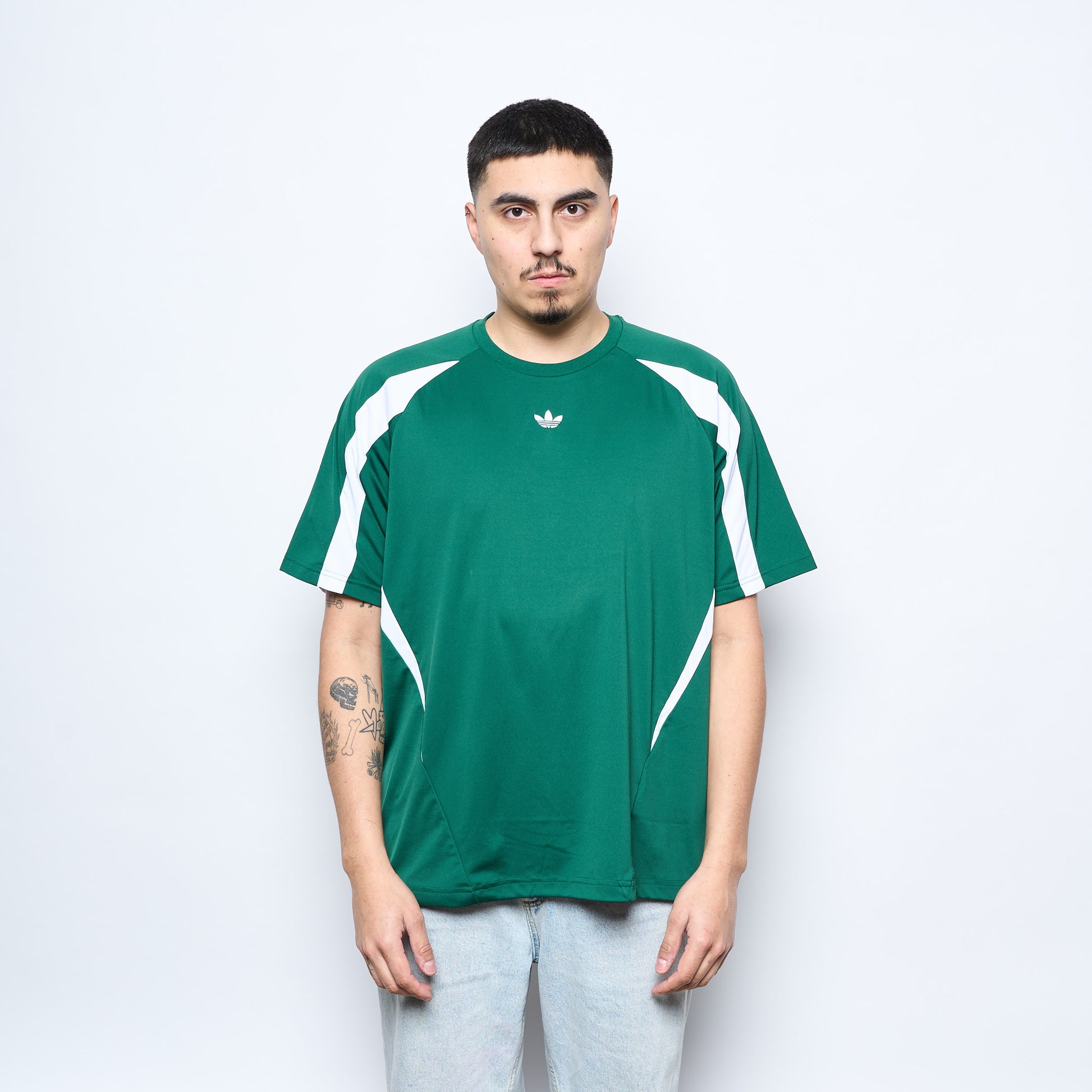 ADIDAS Skateboarding - Teamgest Jersey (Dark Green/White)