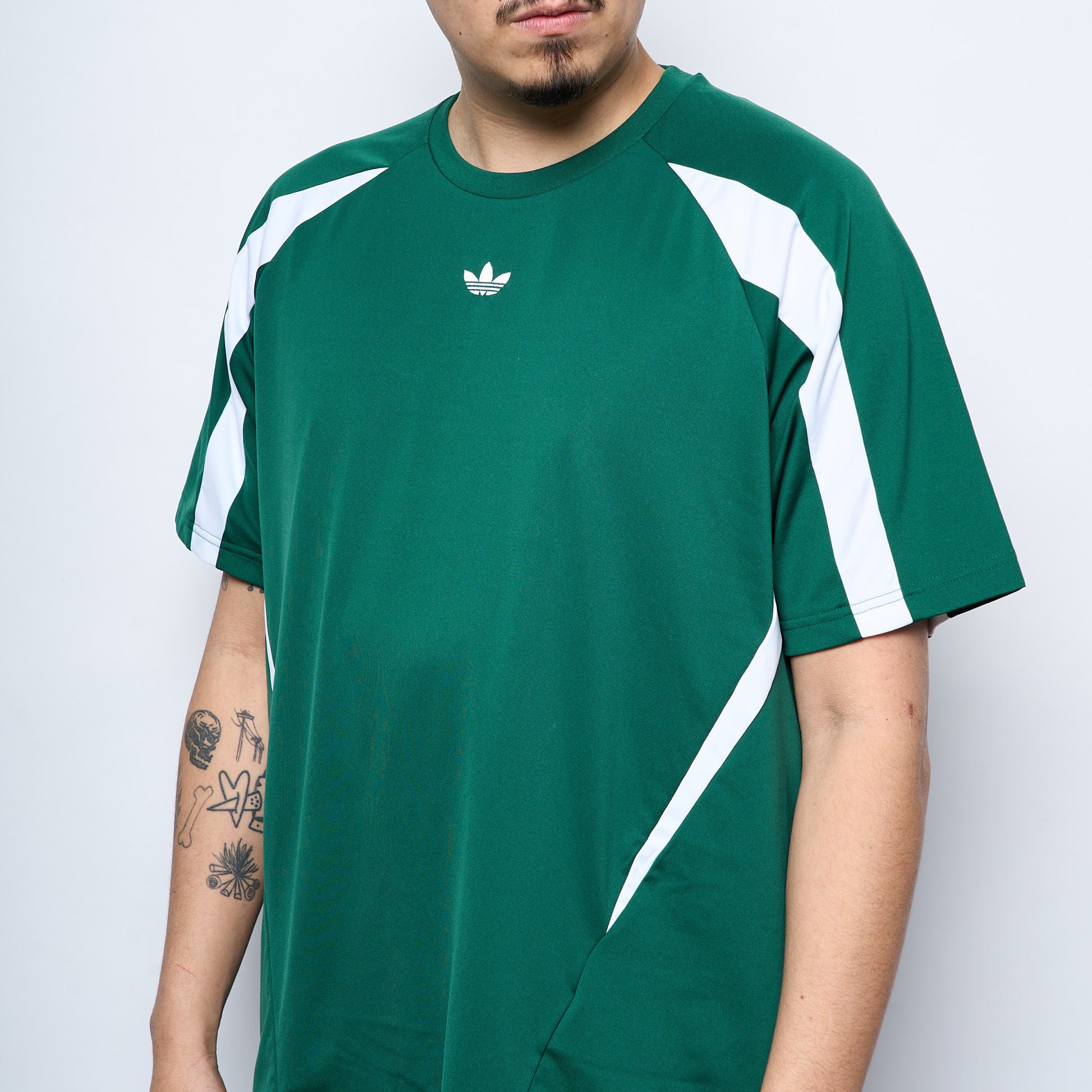 ADIDAS Skateboarding - Teamgest Jersey (Dark Green/White)