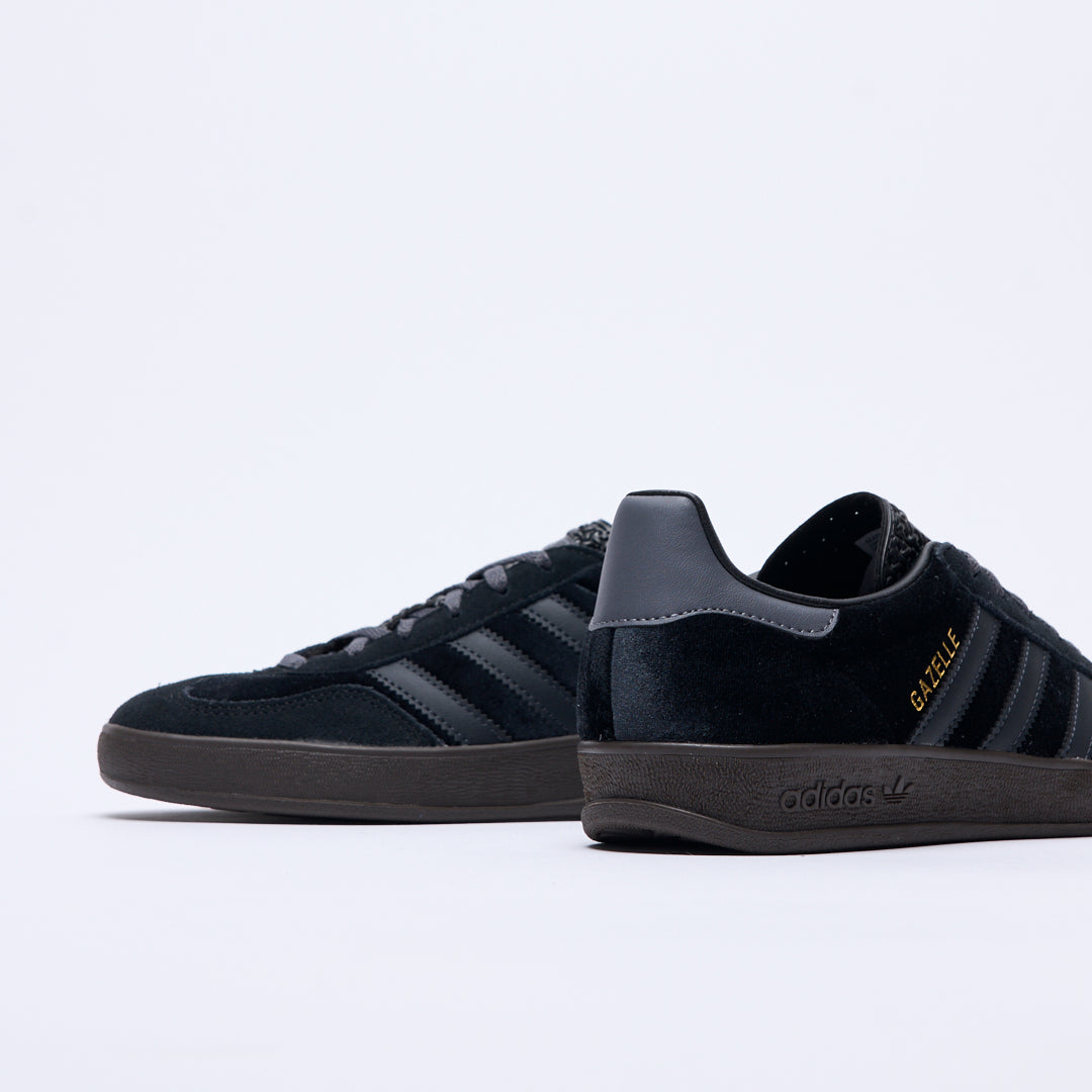 Adidas Originals - Gazelle Indoor W "Velvet pack" (Core Black/Carbon/Grey)