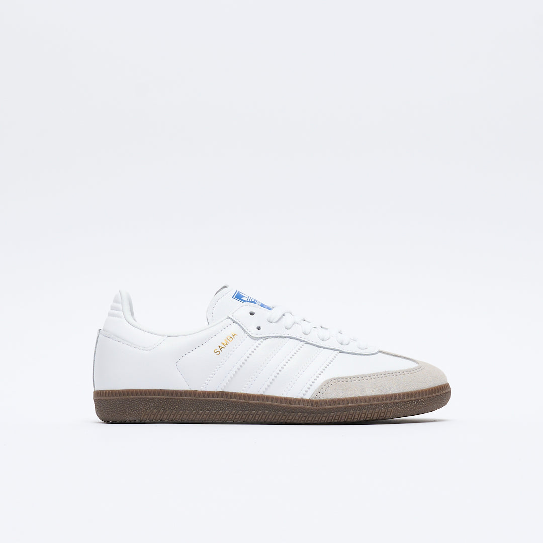 Adidas Originals - Samba OG (Cloud White/Cloud White/GUM) MILK STORE Adidas Originals - Samba OG (Cloud White/Cloud White/GUM) MILK STORE