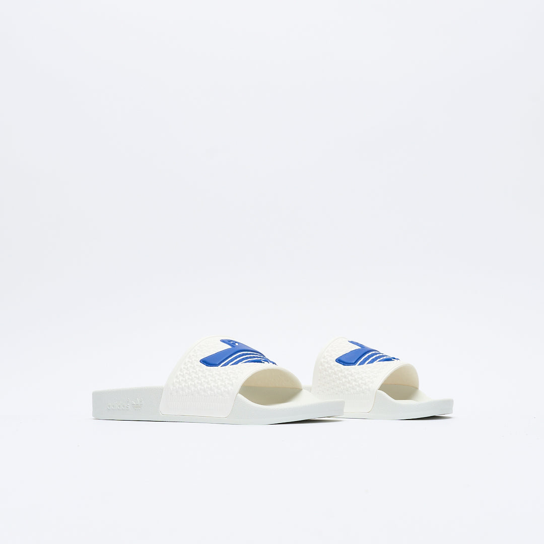 Adidas Skate - Shmoofoil  Slide (White/Blue)