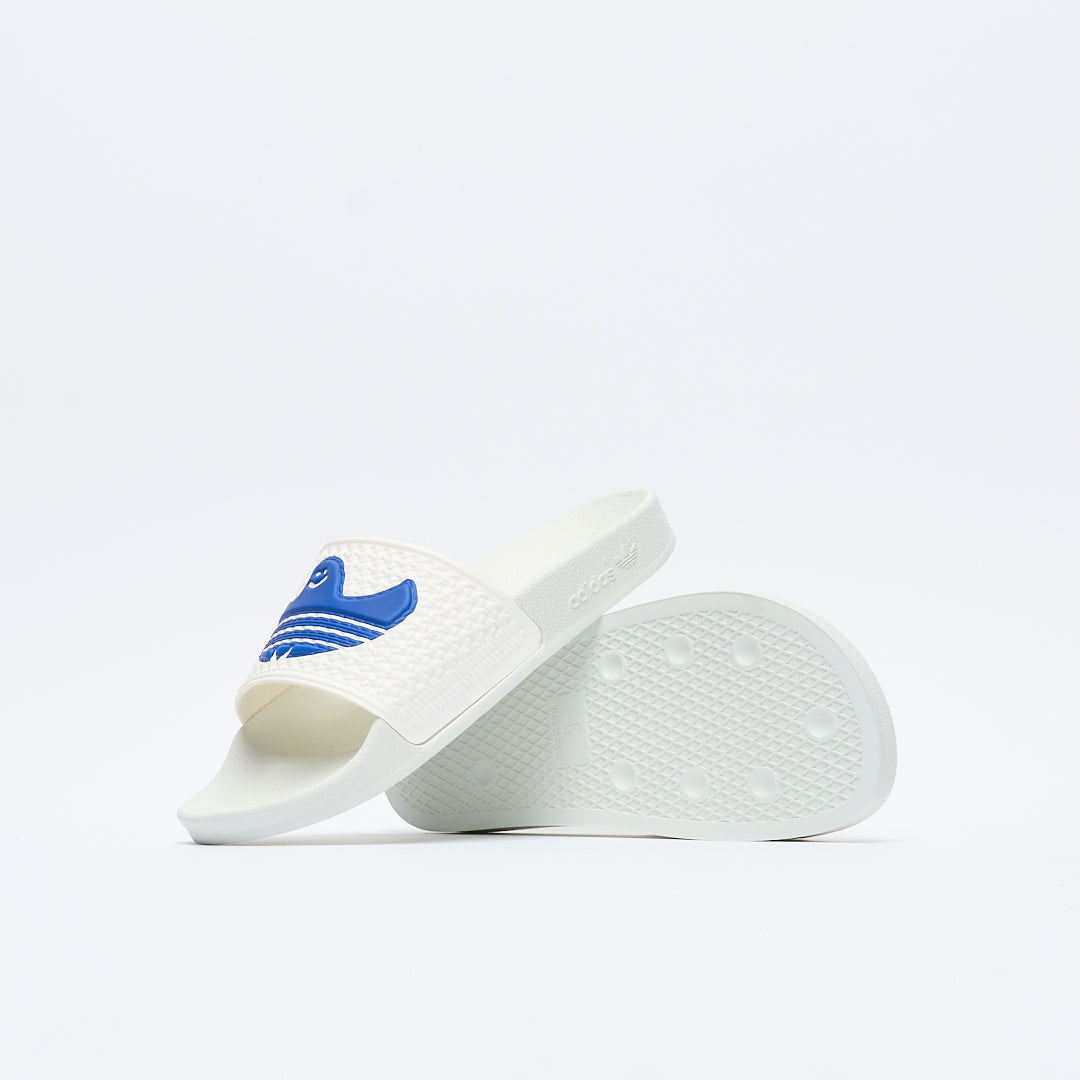 Adidas Skate - Shmoofoil  Slide (White/Blue)