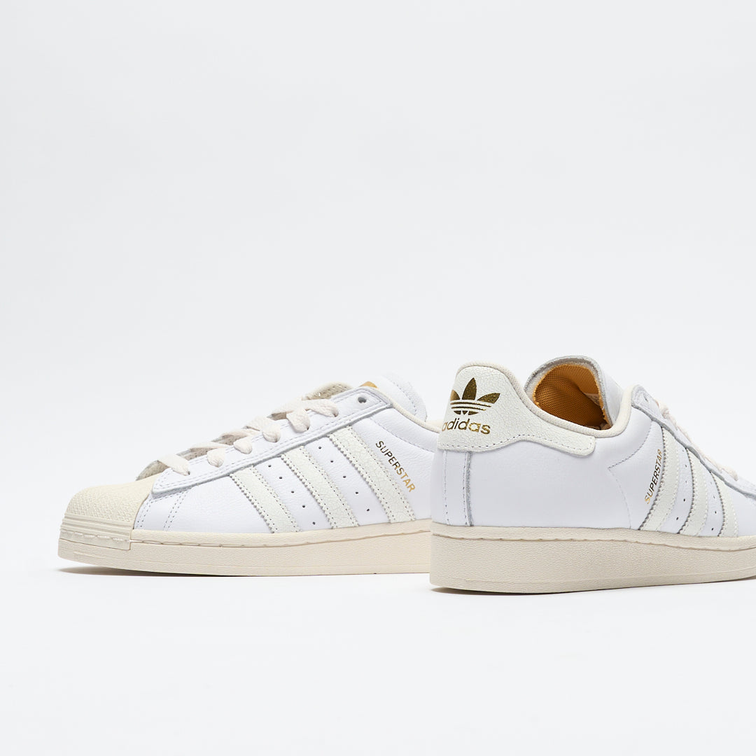 Adidas Skateboarding - Superstar ADV (Cloud White/Chalk White)