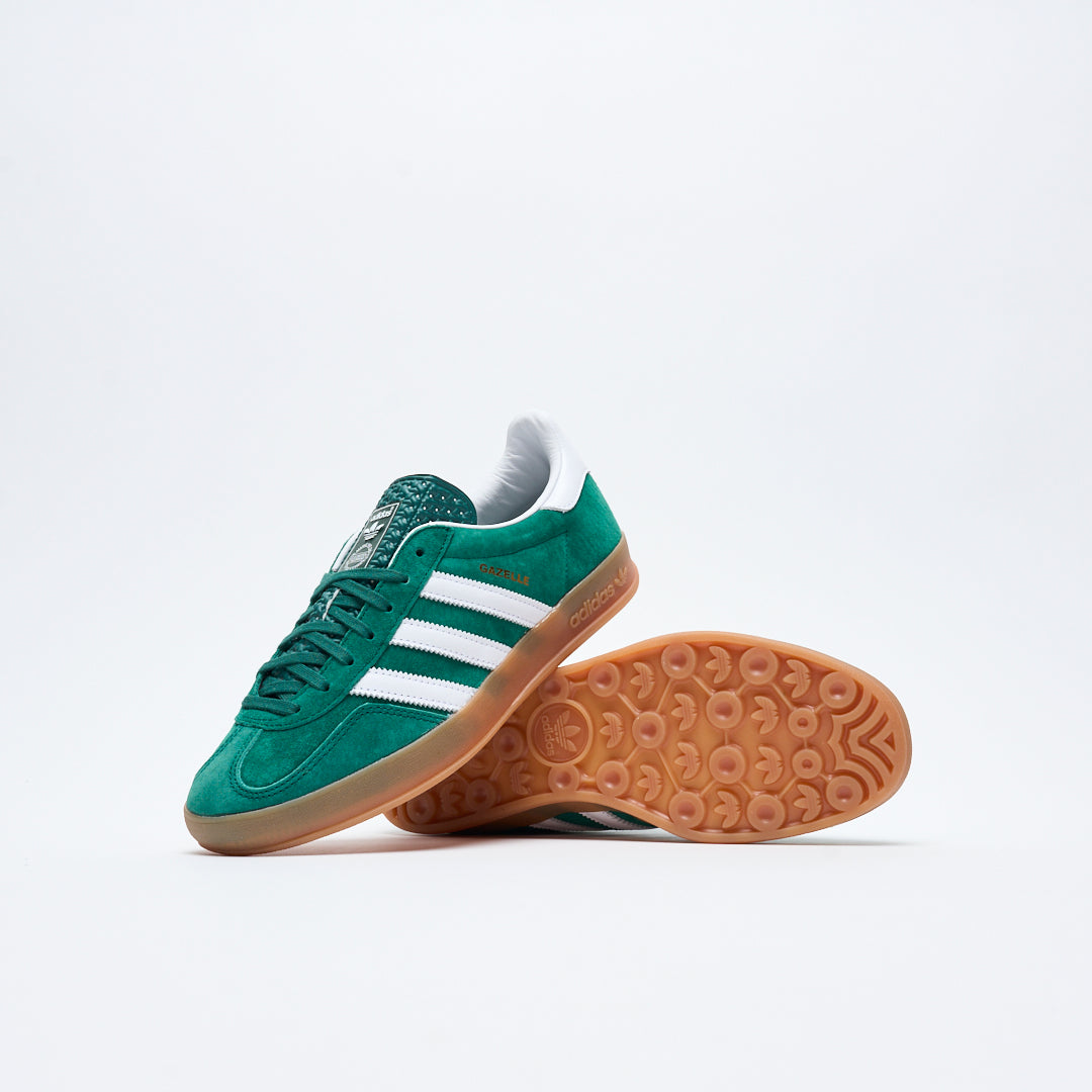 Adidas Originals - Gazelle Indoor (Collegiate Green/Cloud White/Gum)