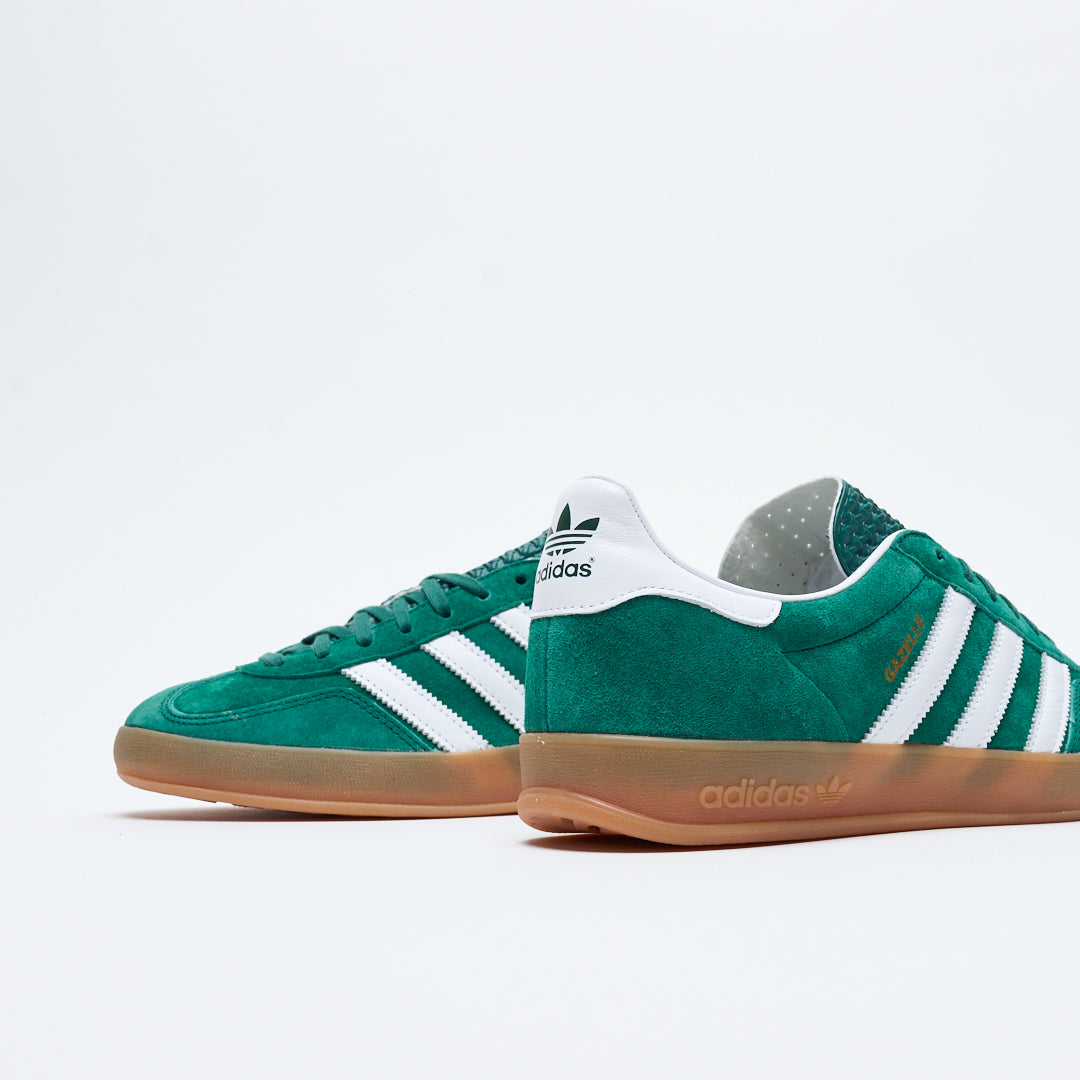 Adidas Originals - Gazelle Indoor (Collegiate Green/Cloud White/Gum)